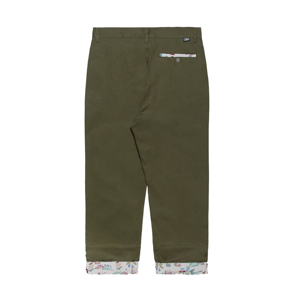 Contrast Cuff Pant