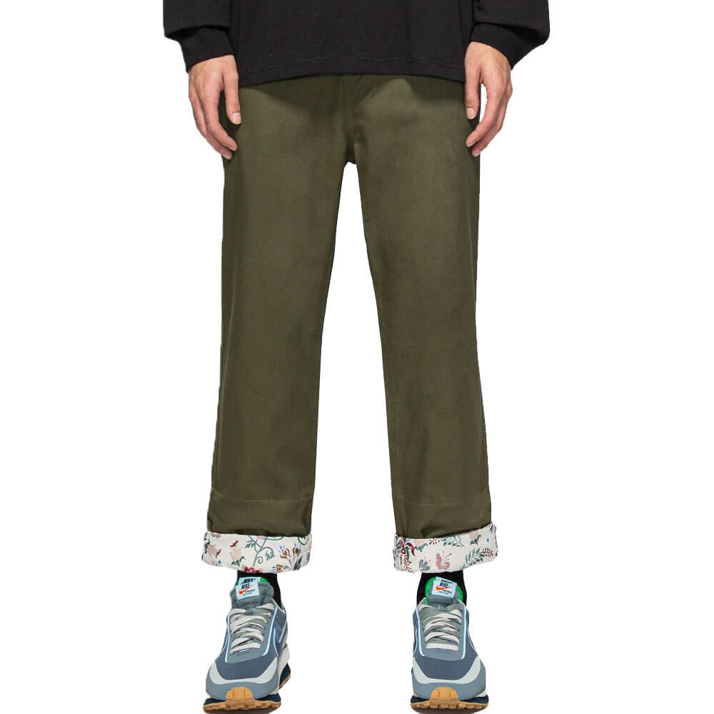 Contrast Cuff Pant