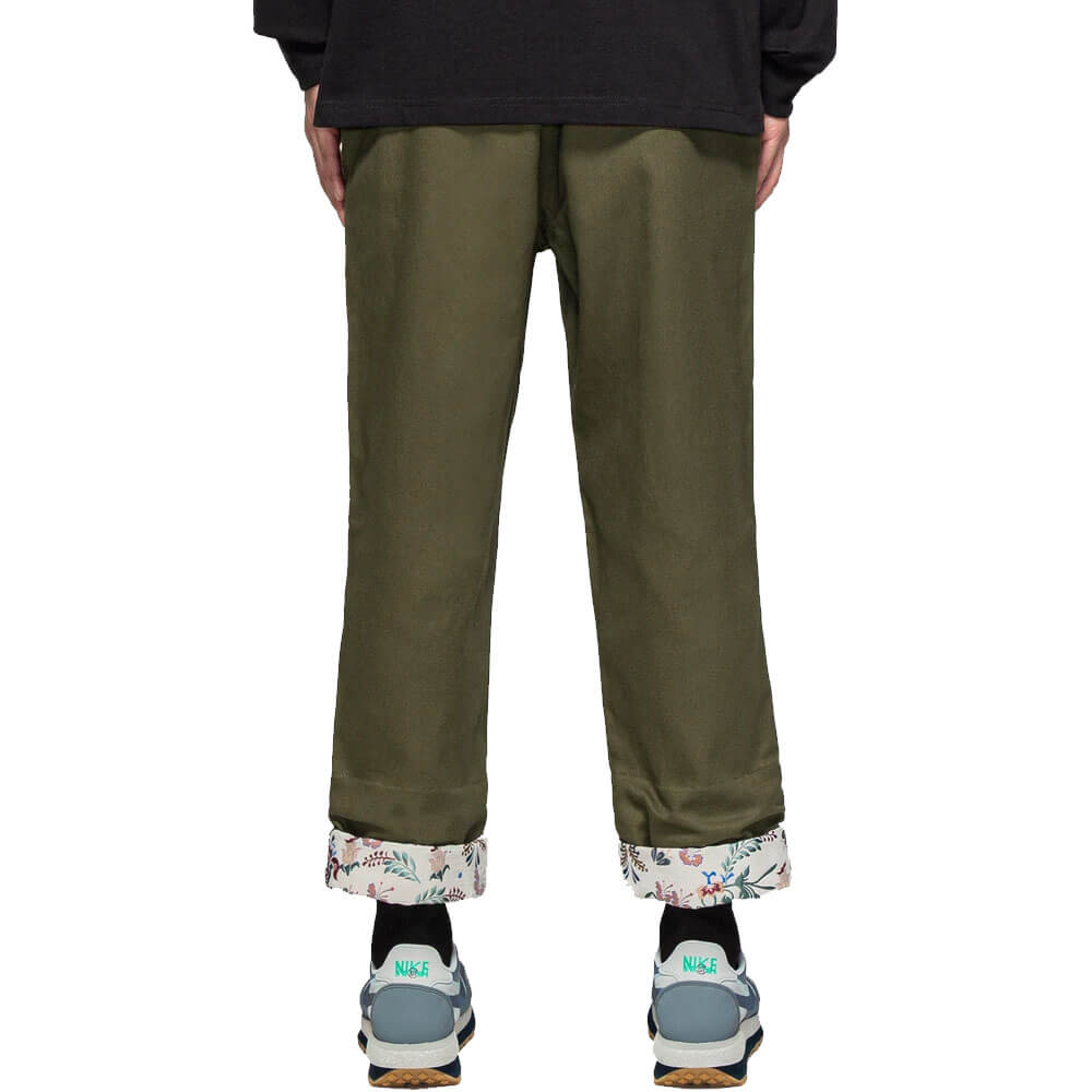 Contrast Cuff Pant