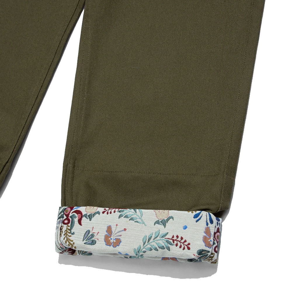 Contrast Cuff Pant
