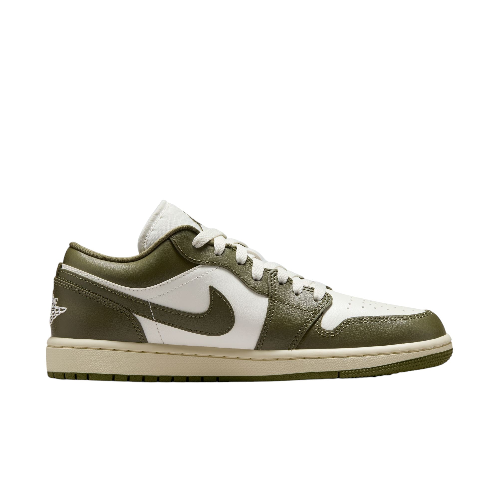 Air Jordan 1 Low Sail Medium Olive