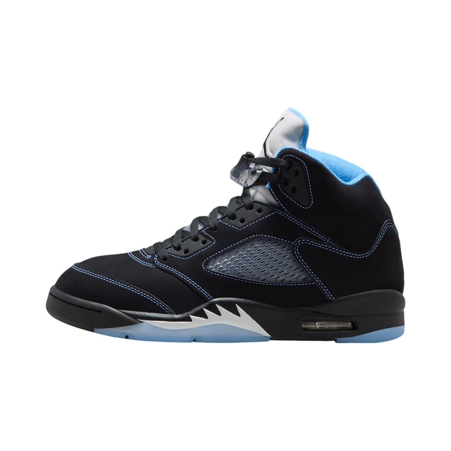 Air Jordan 5 Black Carolina Sneakers