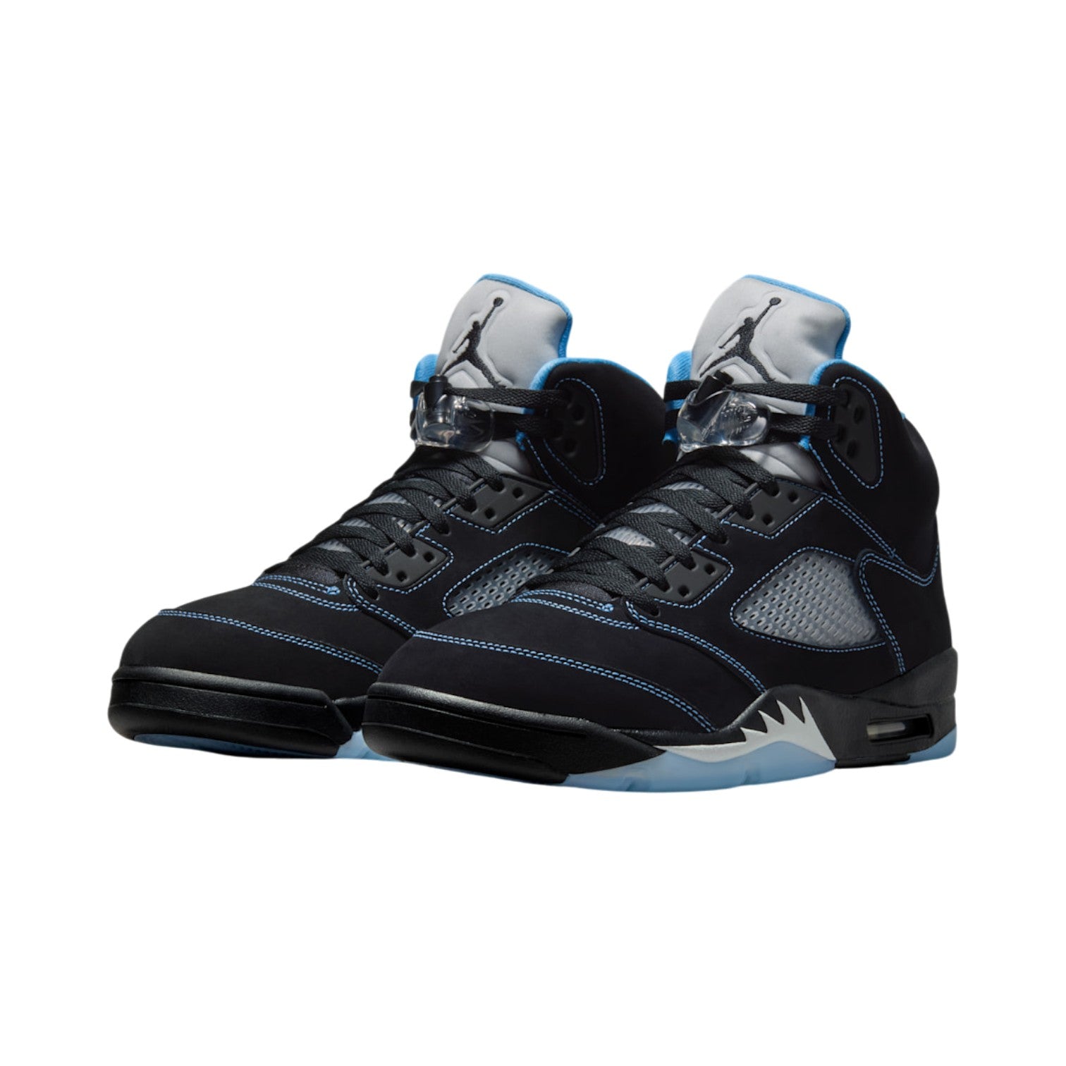 Air Jordan 5 Black Carolina Sneakers