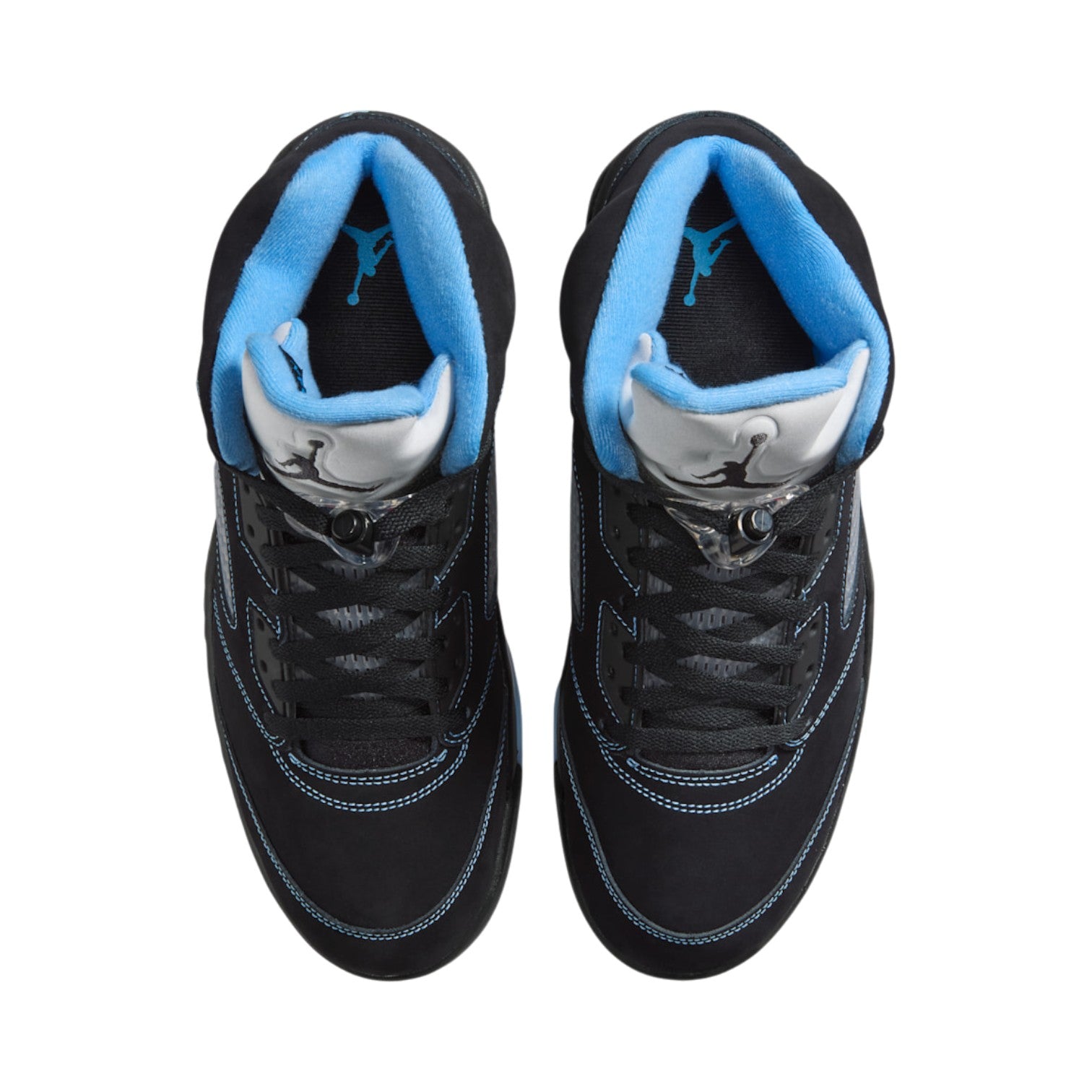 Air Jordan 5 Black Carolina Sneakers