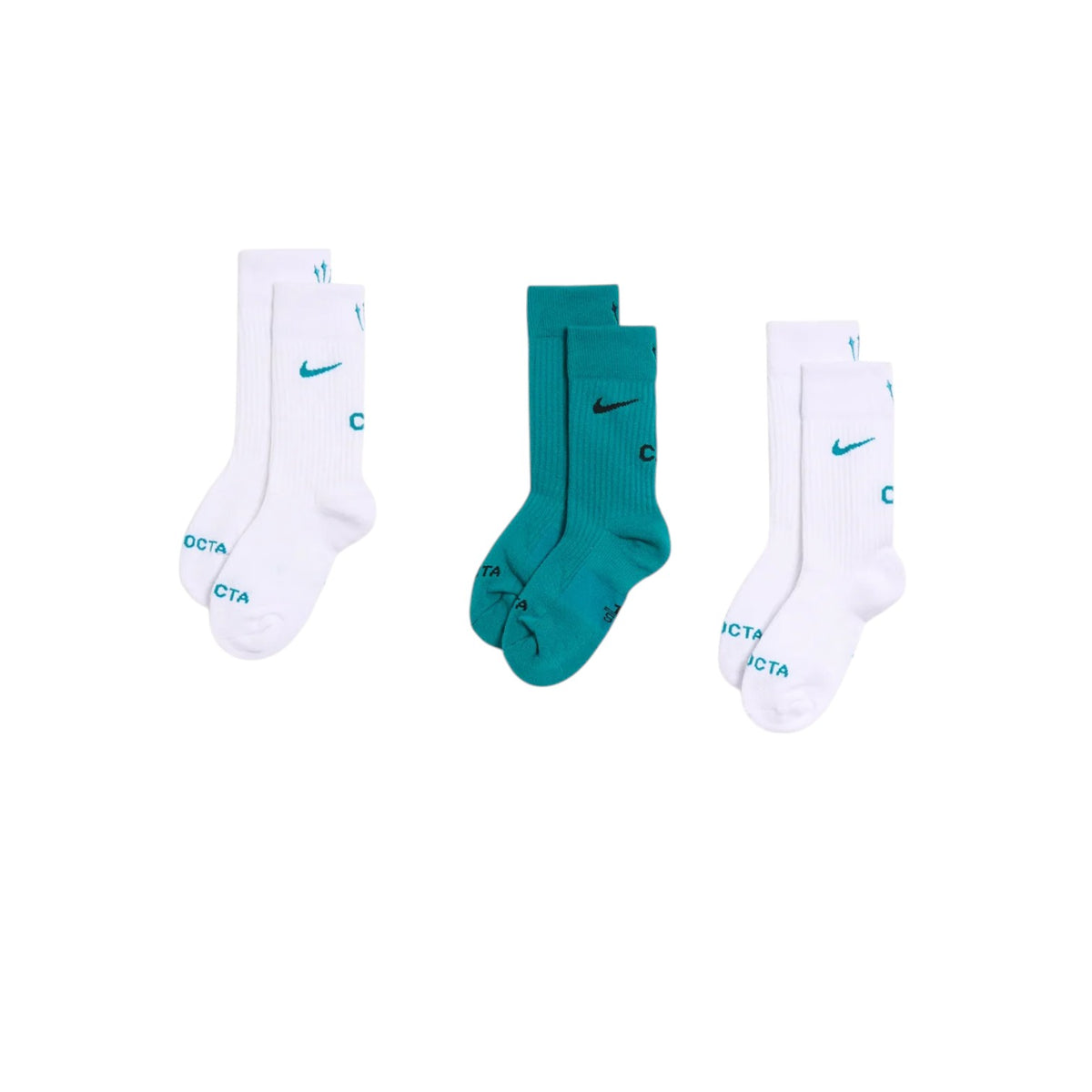 Calzini NOCTA Crew, confezione da 3, multicolore