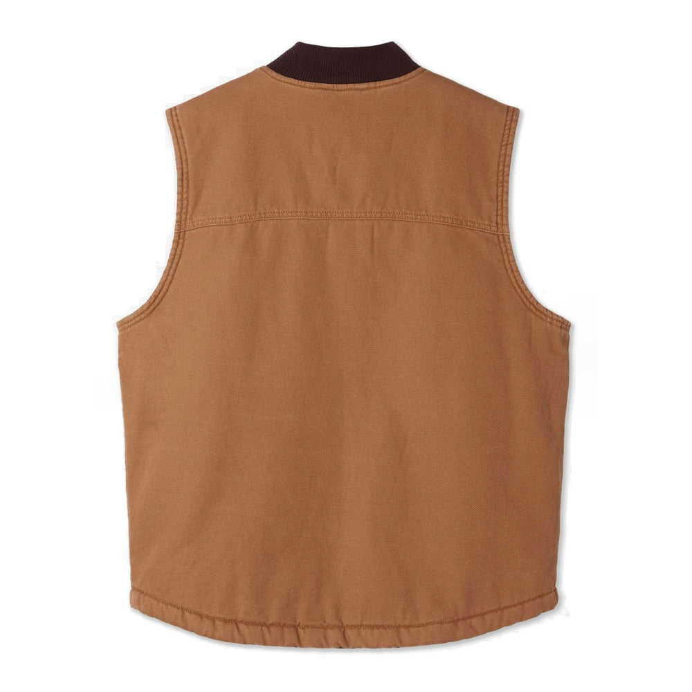 Duck Canvas Vest Sw Brown Duck