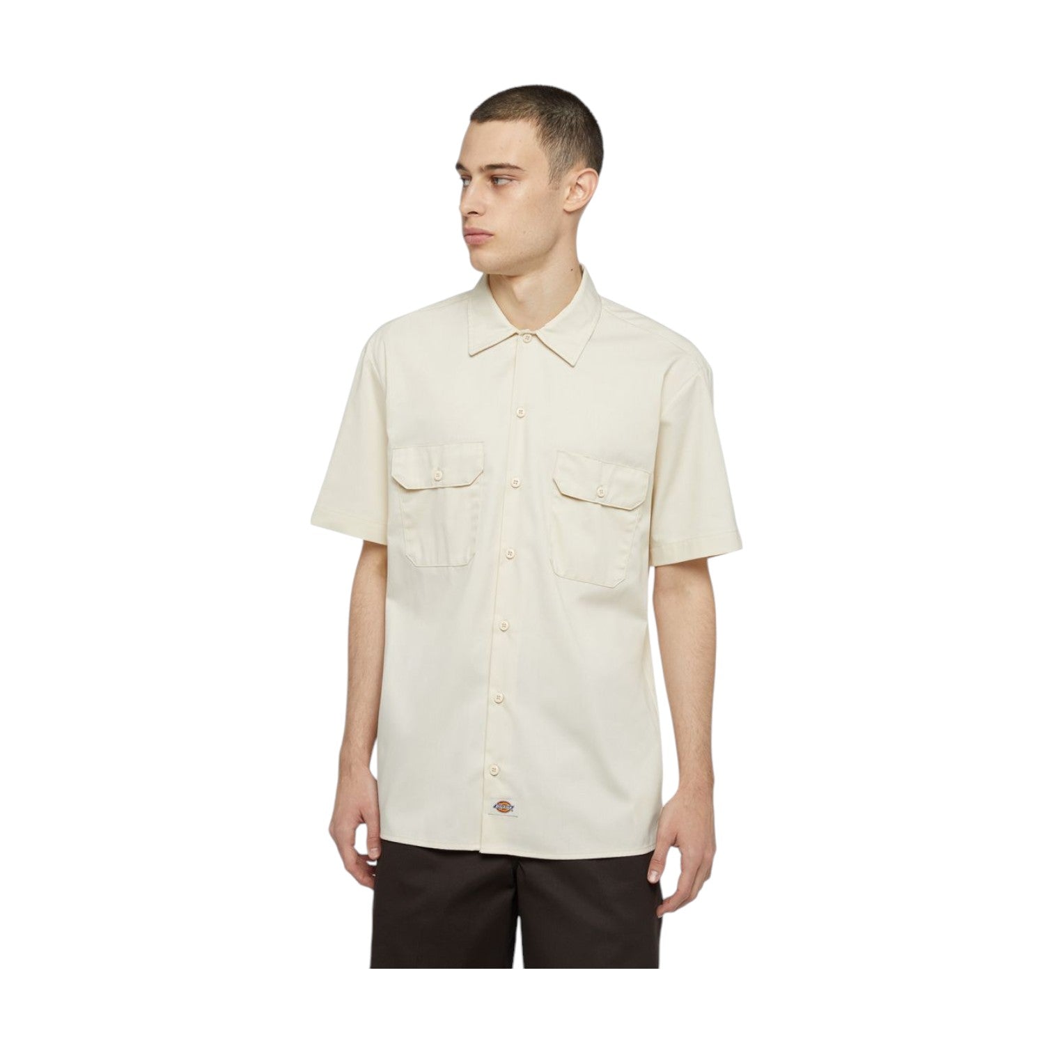 Work Shirt Ss Rec Whitecap Gray
