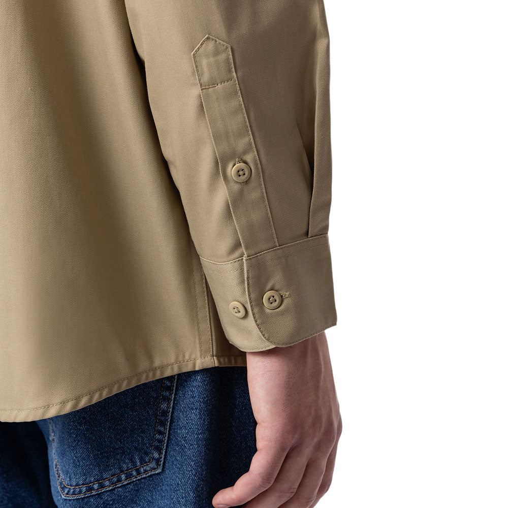 Work Shirt Ls Rec Khaki