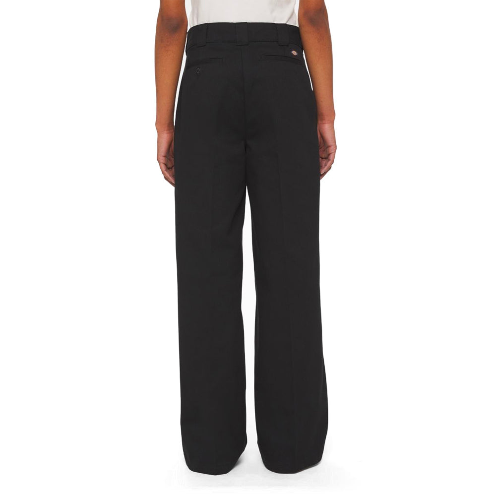 Wide Leg Work Pant Black