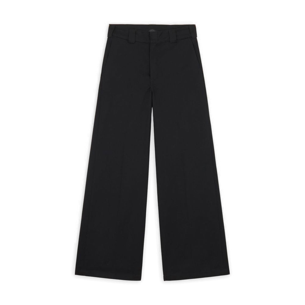 Wide Leg Work Pant Black