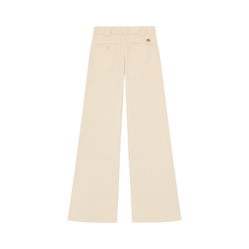 W WIDE LEG PANT WOOD ASH