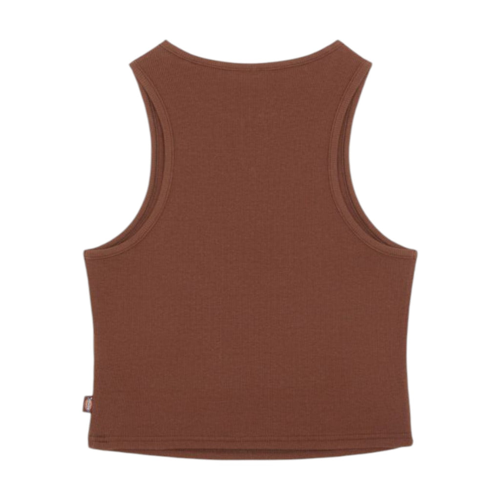 V Neck Top Brown