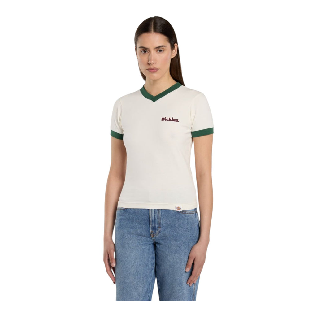 Slayden Ringer Tshirt Ss White