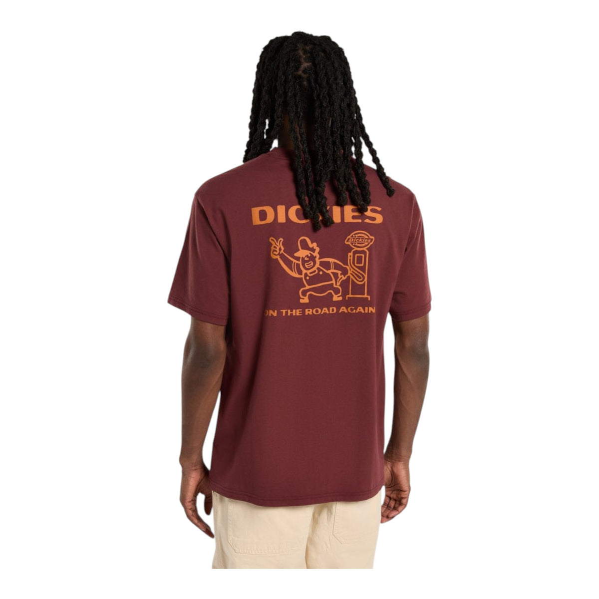 Burns Tshirt Ss Red