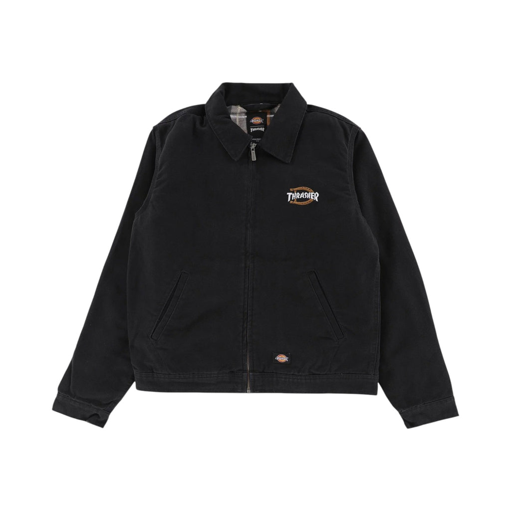 THRASHER X DICKIES JACKET BLACK