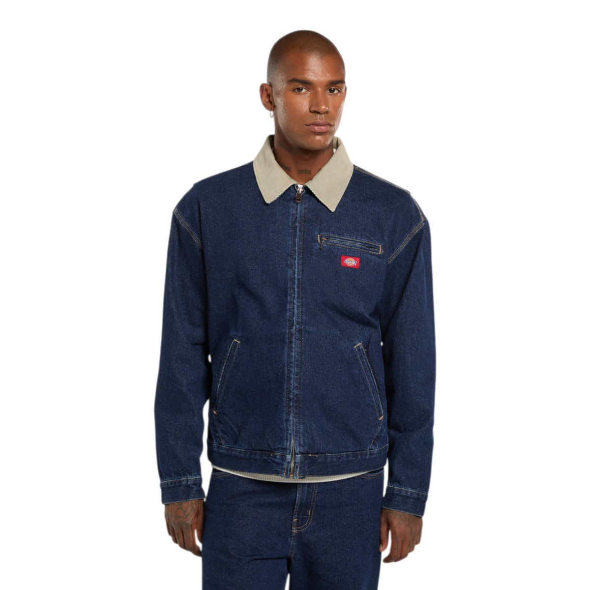 DENIM PAINTER JACKET DARK INDIGO