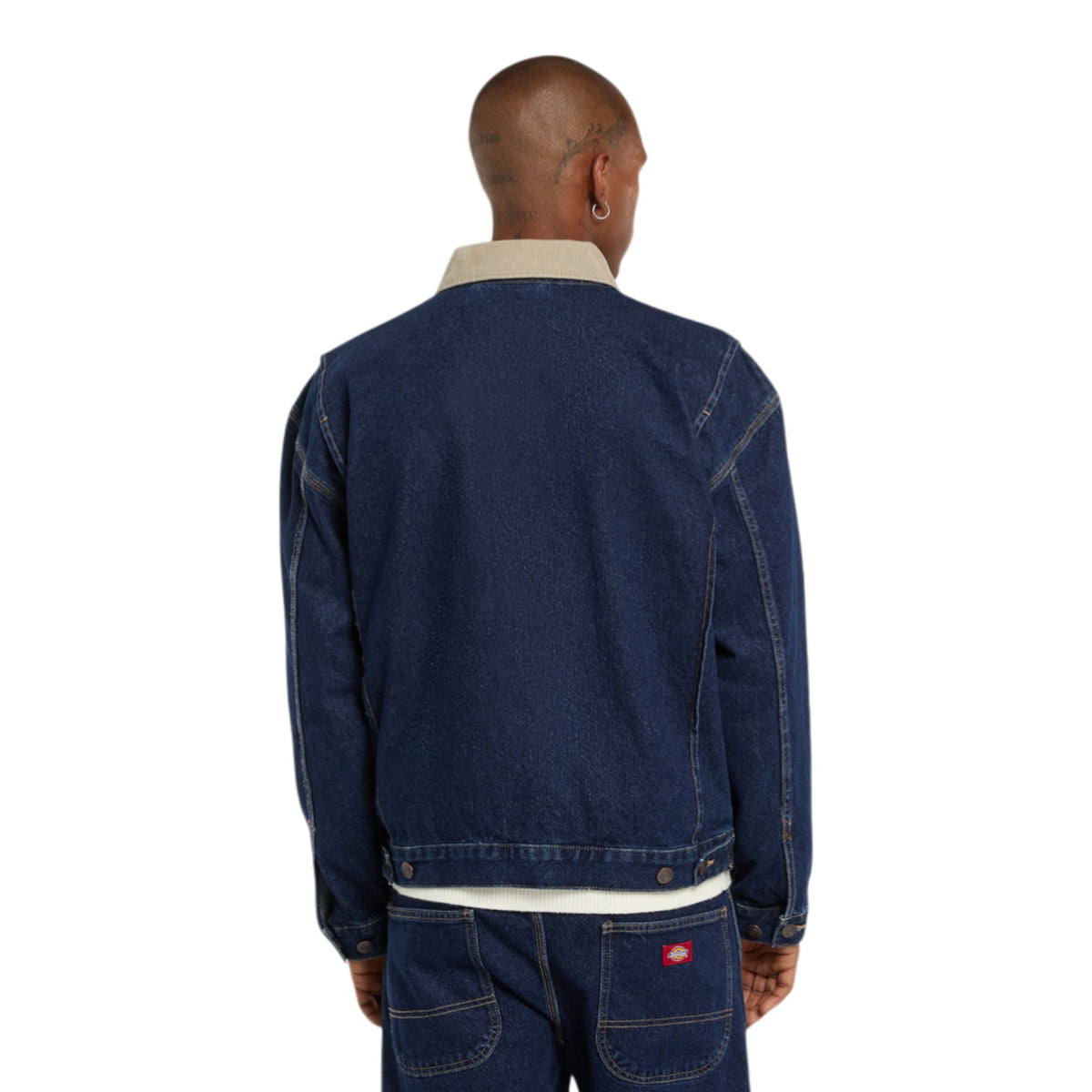 DENIM PAINTER JACKET DARK INDIGO