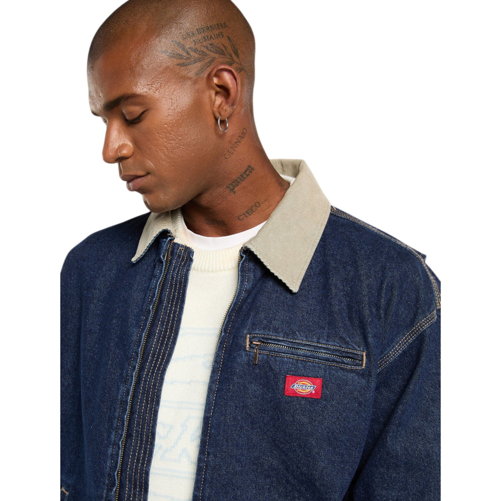DENIM PAINTER JACKET DARK INDIGO