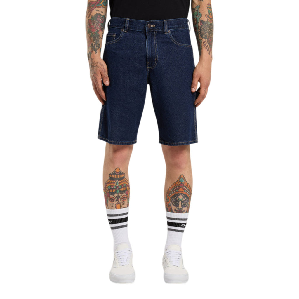 993 11 INCH CARPENTER SHORT JEANS DARK INDIGO
