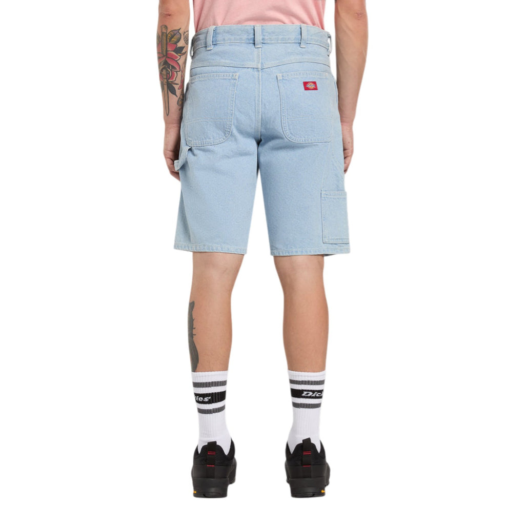 993 11 INCH CARPENTER SHORT JEANS VINTAGE AGED BLUE