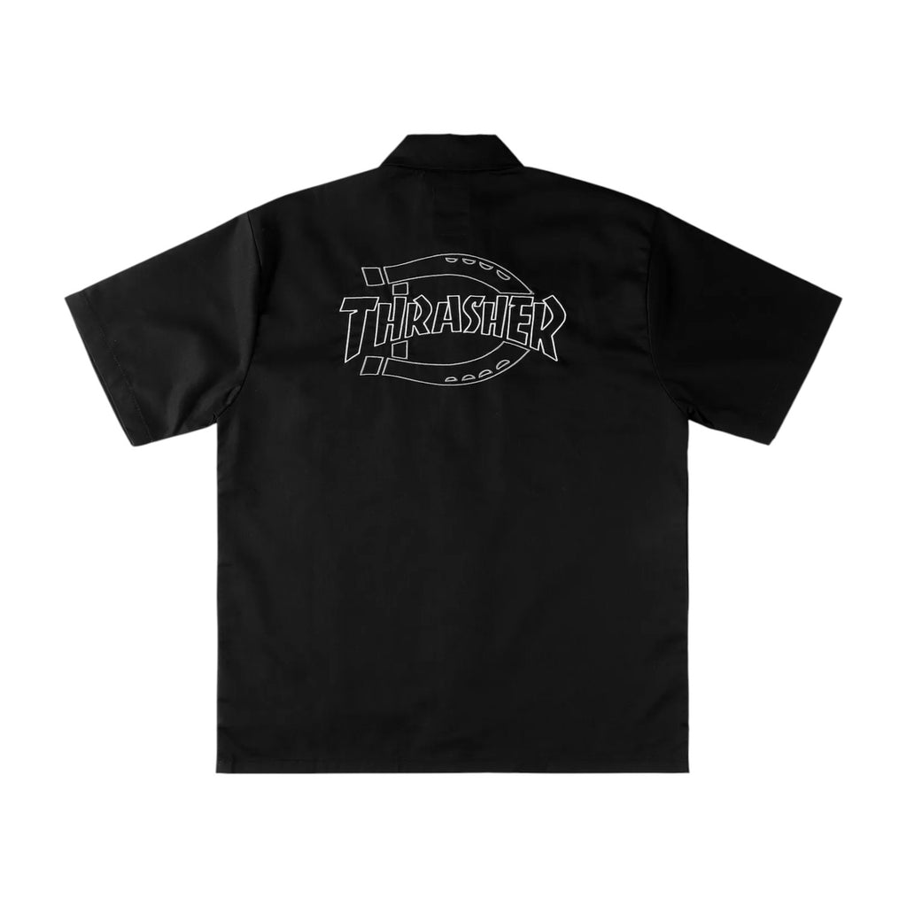 Thrasher X  Work Shirt Black