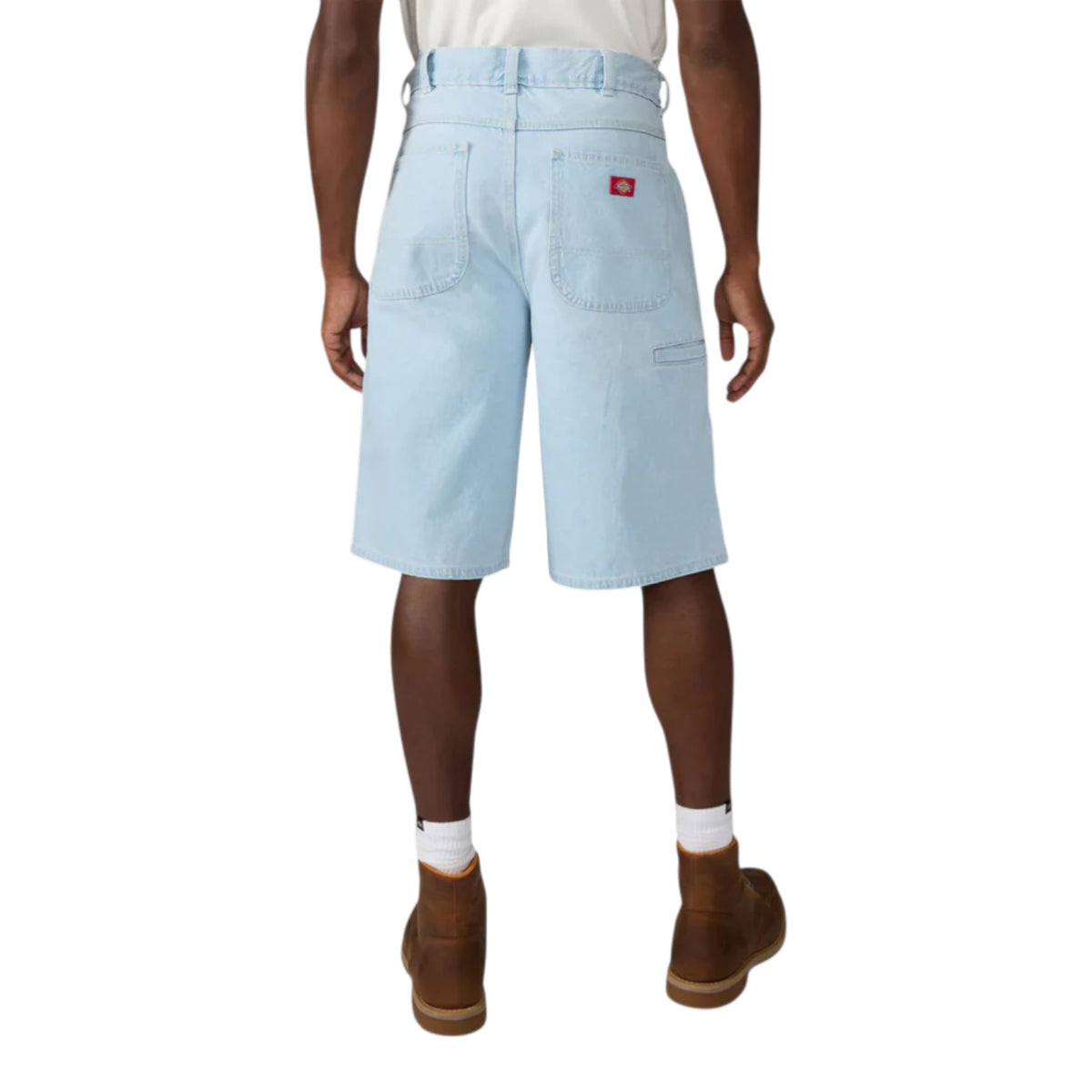 958 13 INCH LOOSE SHORT JEANS FOG BLUE