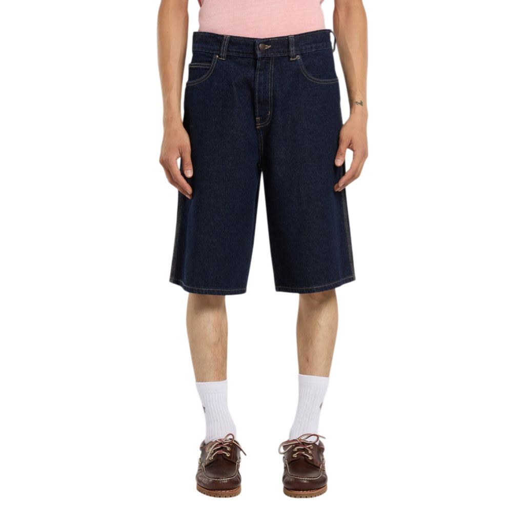 958 13 INCH LOOSE SHORT JEANS RINSED
