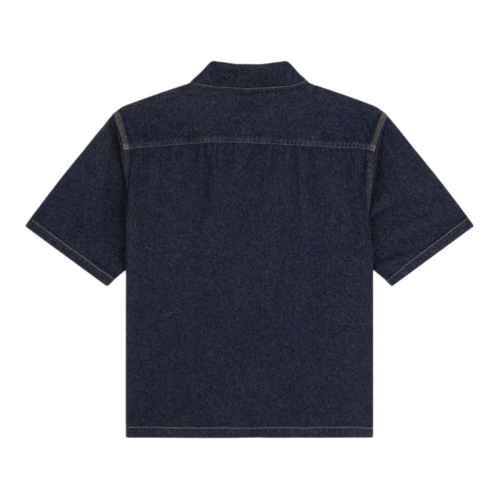 DENIM SHIRT SS RINSED