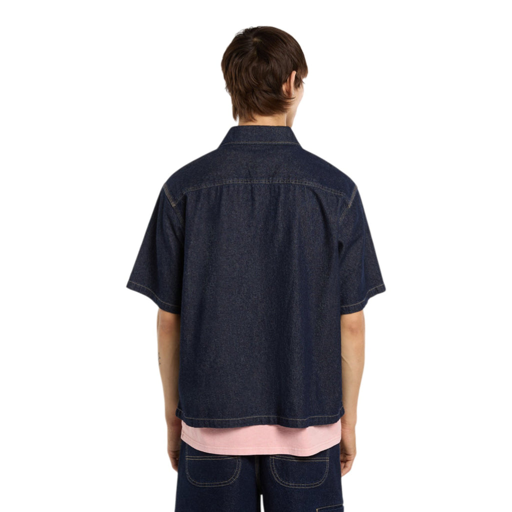 DENIM SHIRT SS RINSED