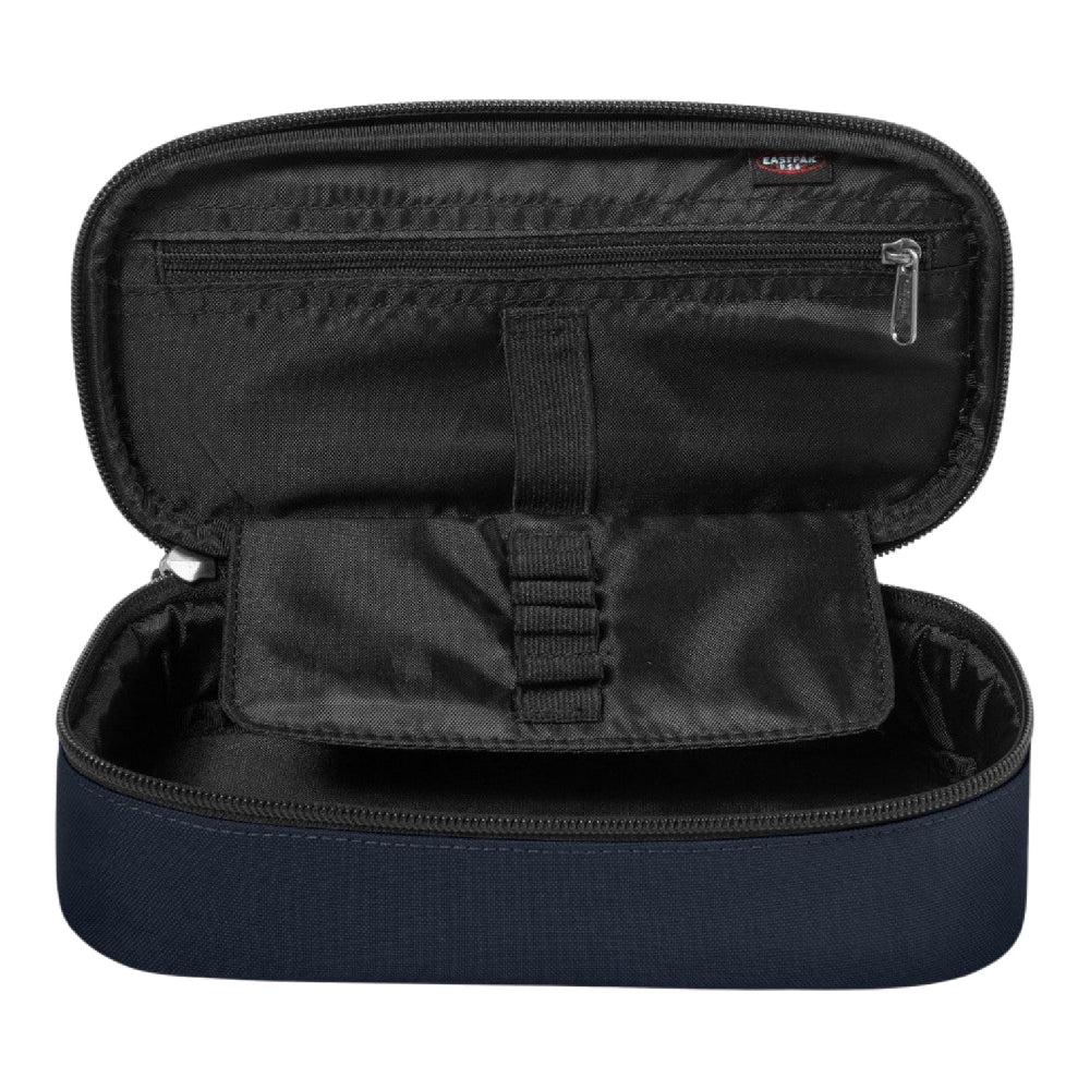 Oval XL Single Pencil Case Blue