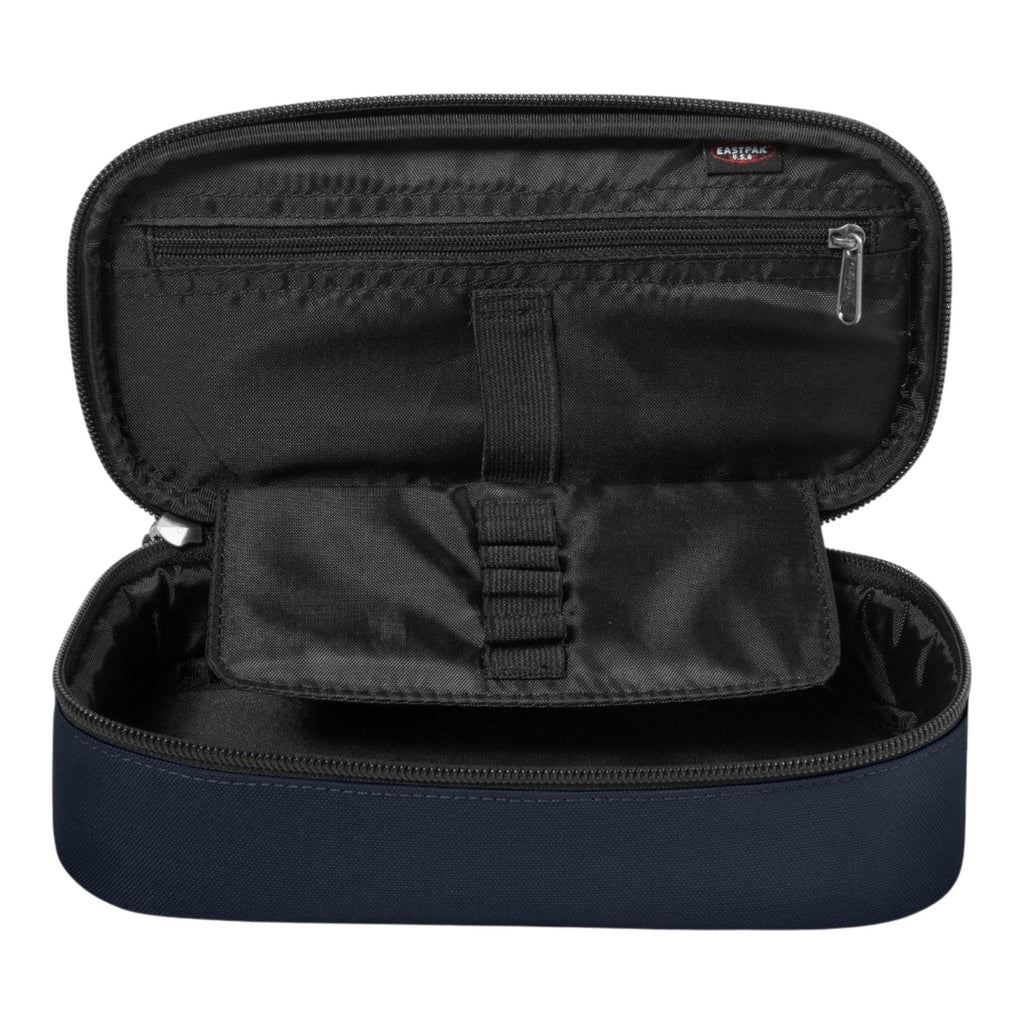 Oval XL Single Pencil Case Blue