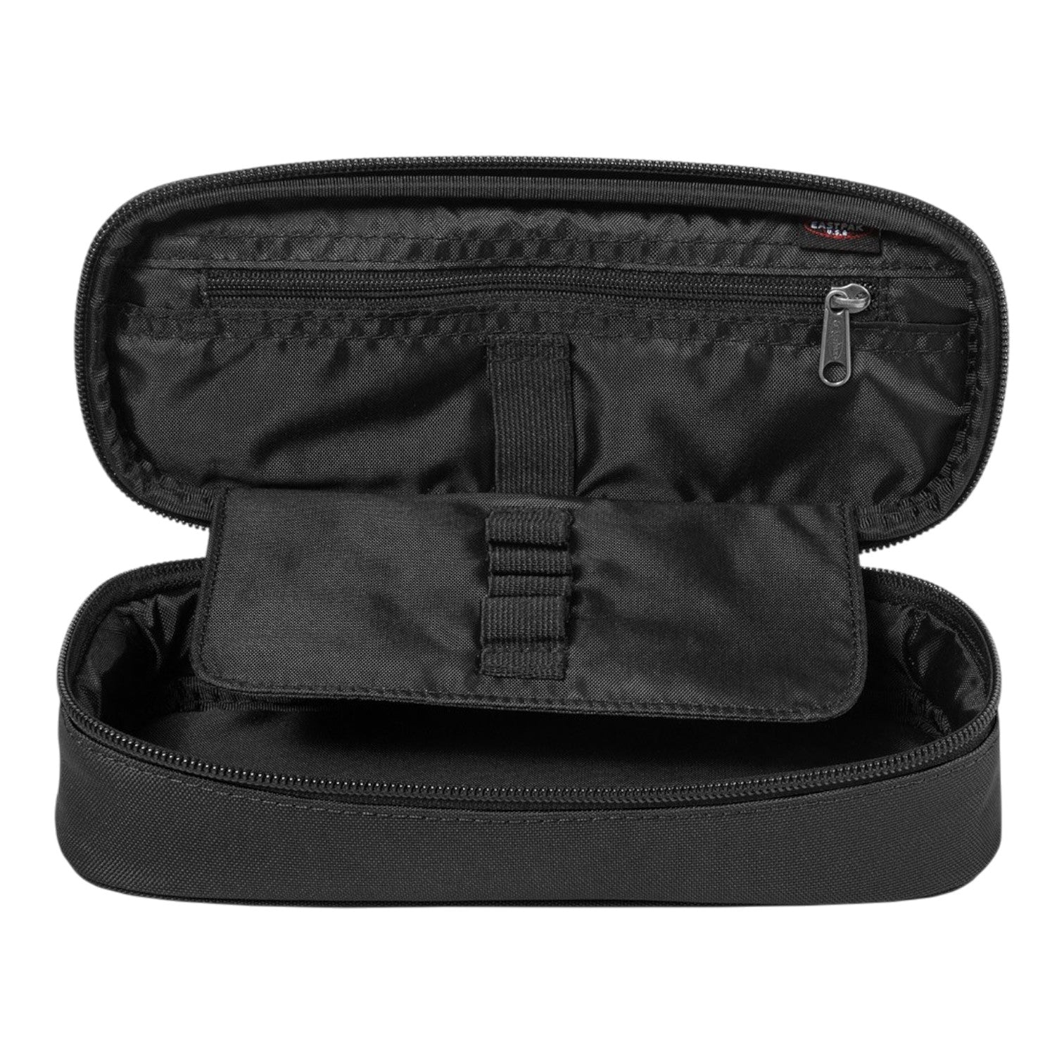 Oval Single Pencil Case Black