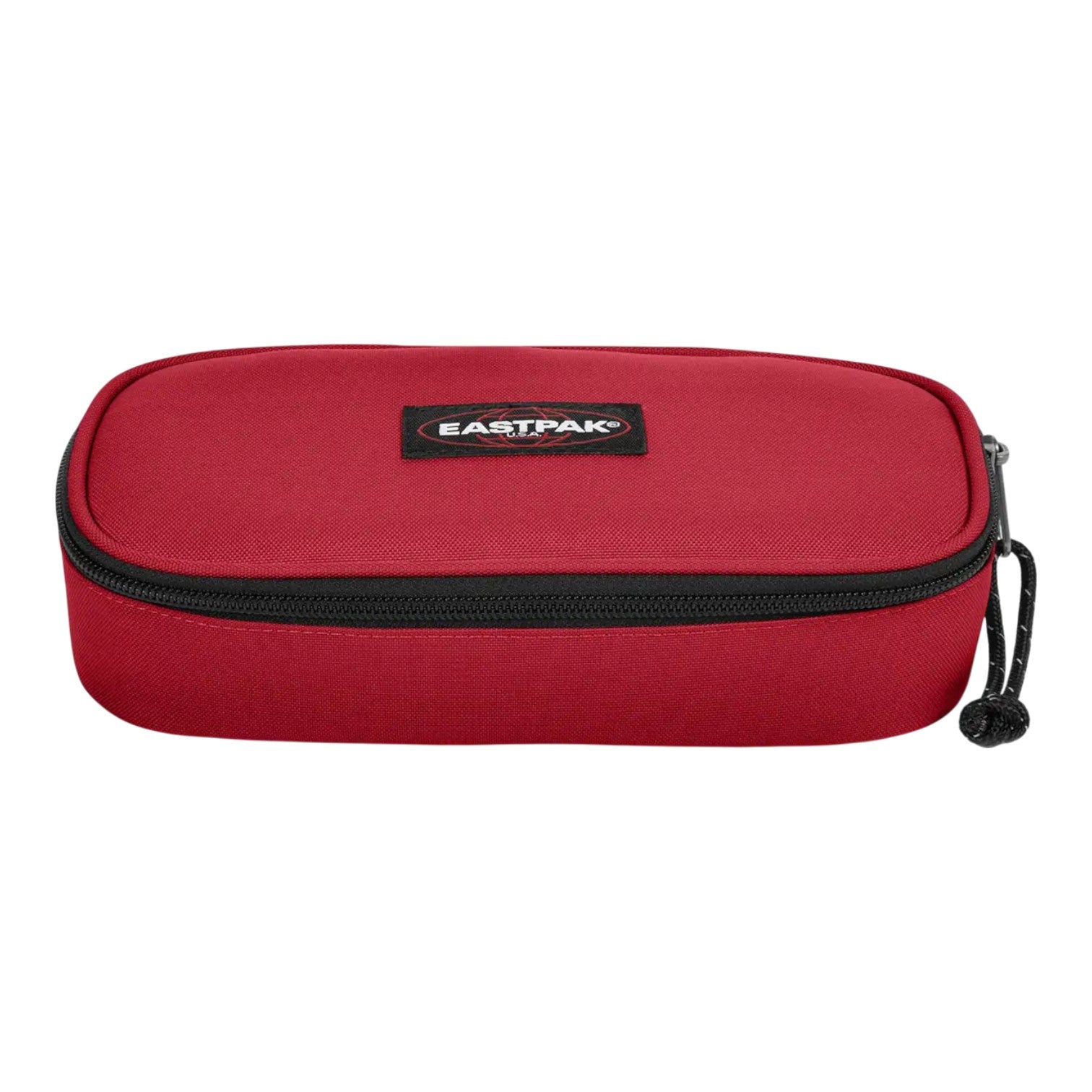 Oval Single Pencil Case Red