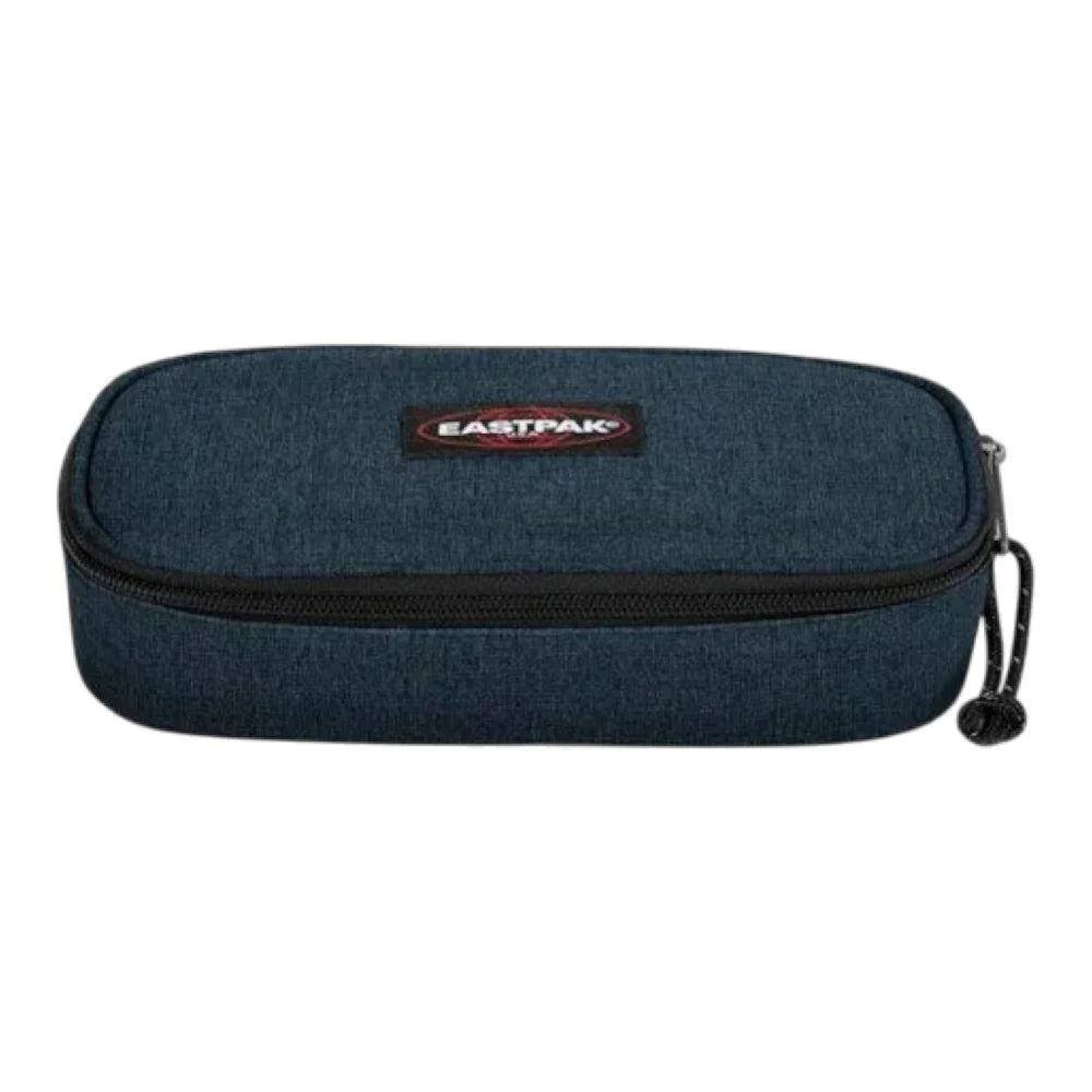 Oval Single Pencil Case Blue