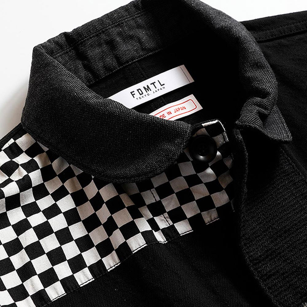 Patchwork Coverall Rinse