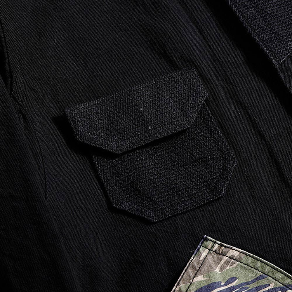 Patchwork Coverall Rinse