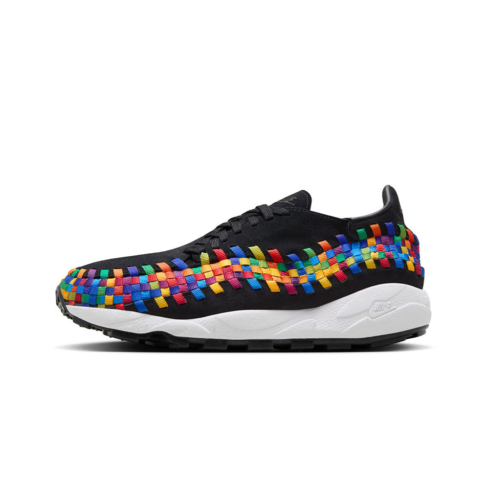 Air Footscape Woven Black Rainbow