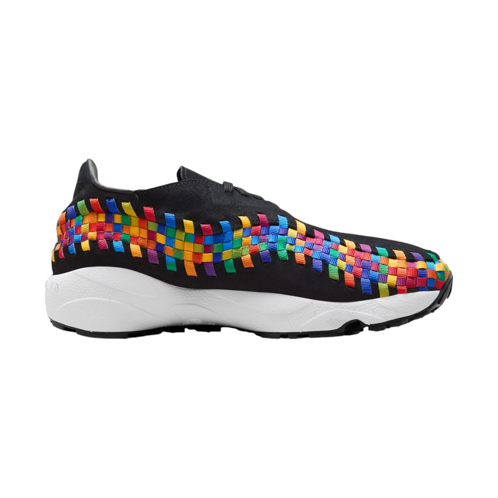 Air Footscape Woven Black Rainbow
