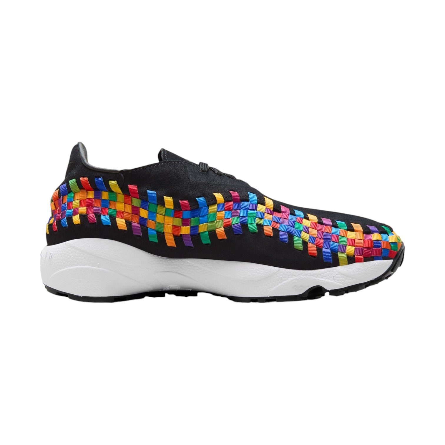 Air Footscape Woven Black Rainbow