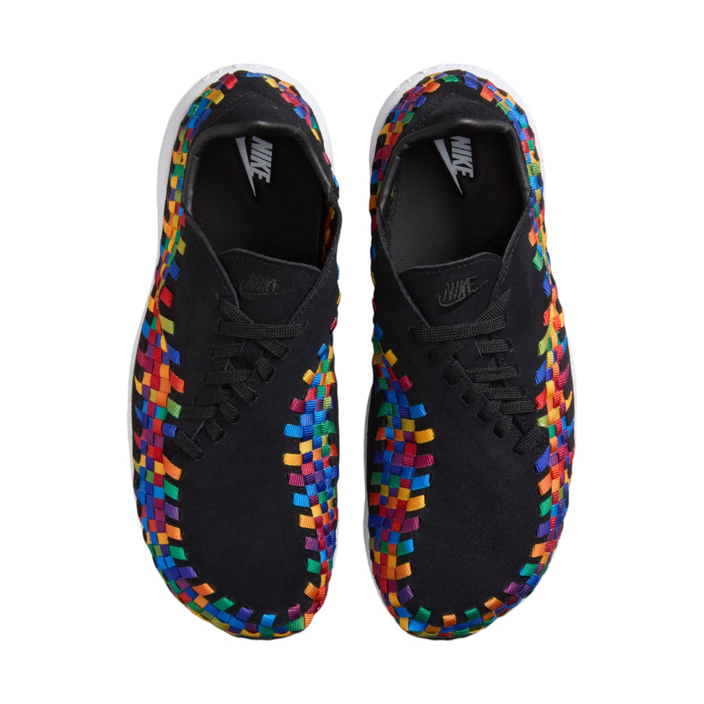 Air Footscape Woven Black Rainbow