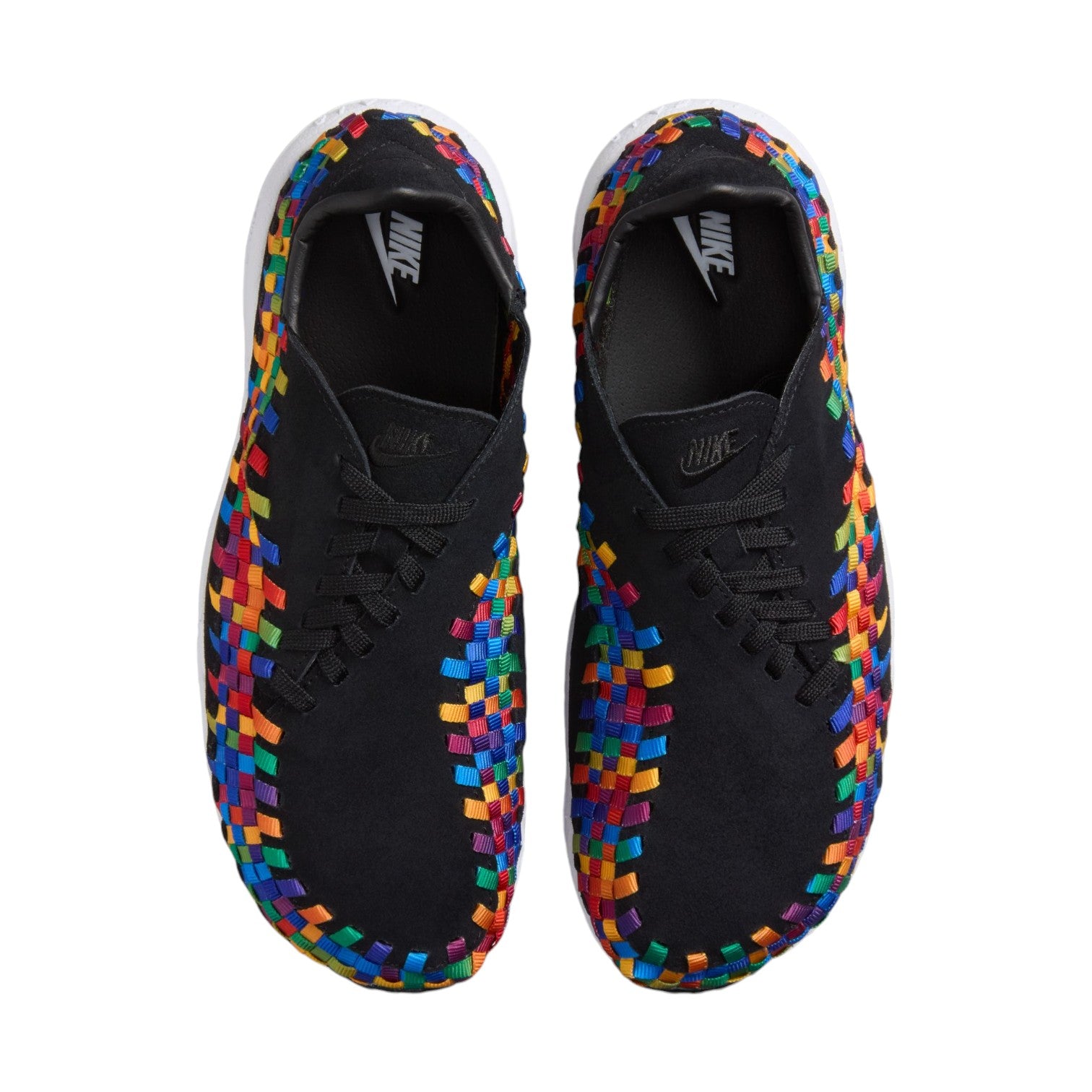 Air Footscape Woven Black Rainbow