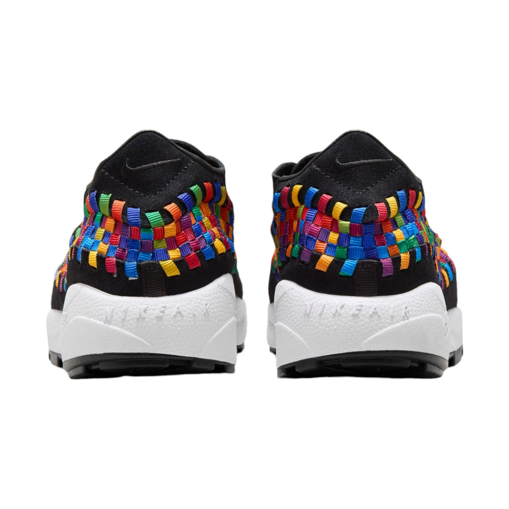 Air Footscape Woven Black Rainbow