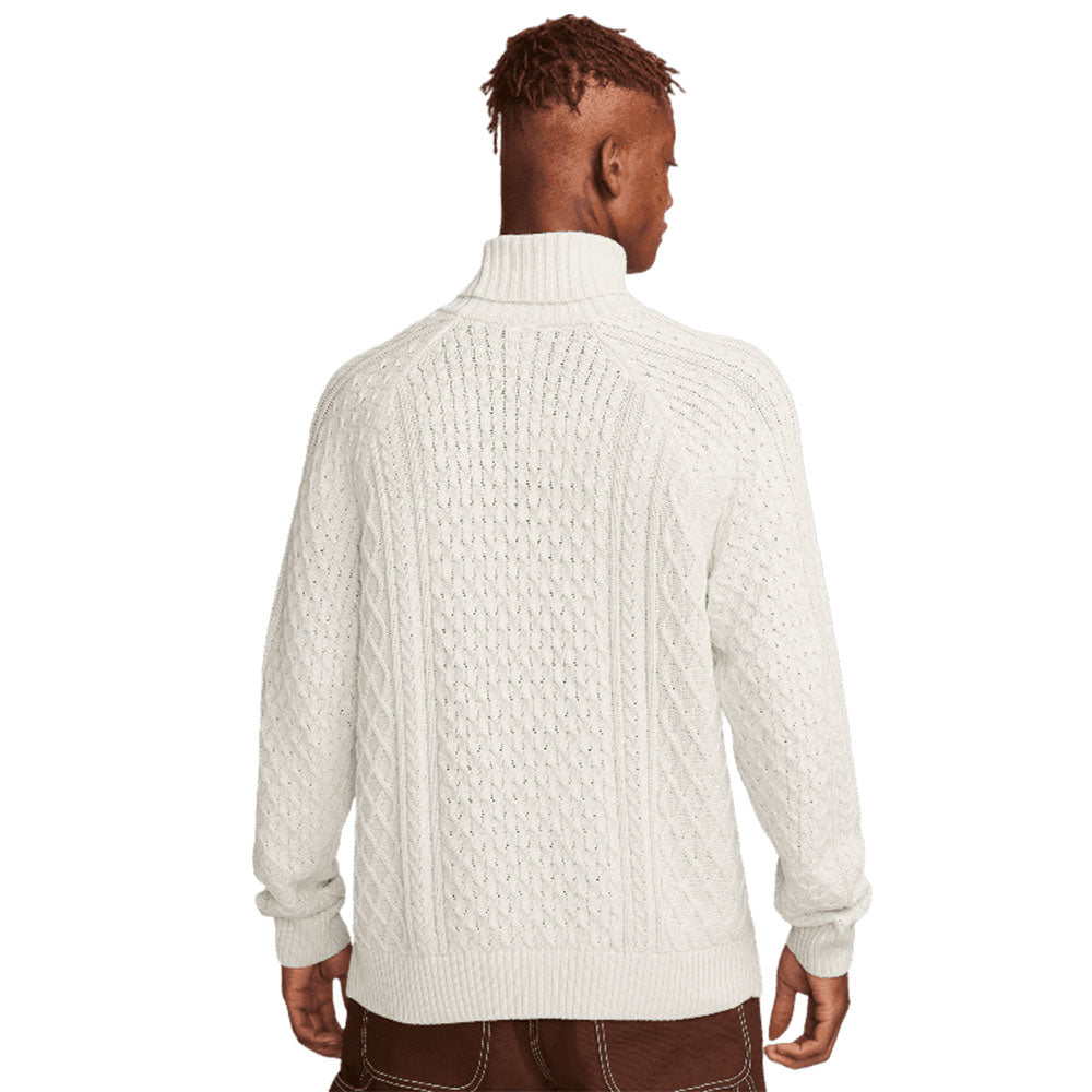 M NL CABLE KNIT TURTLENECK