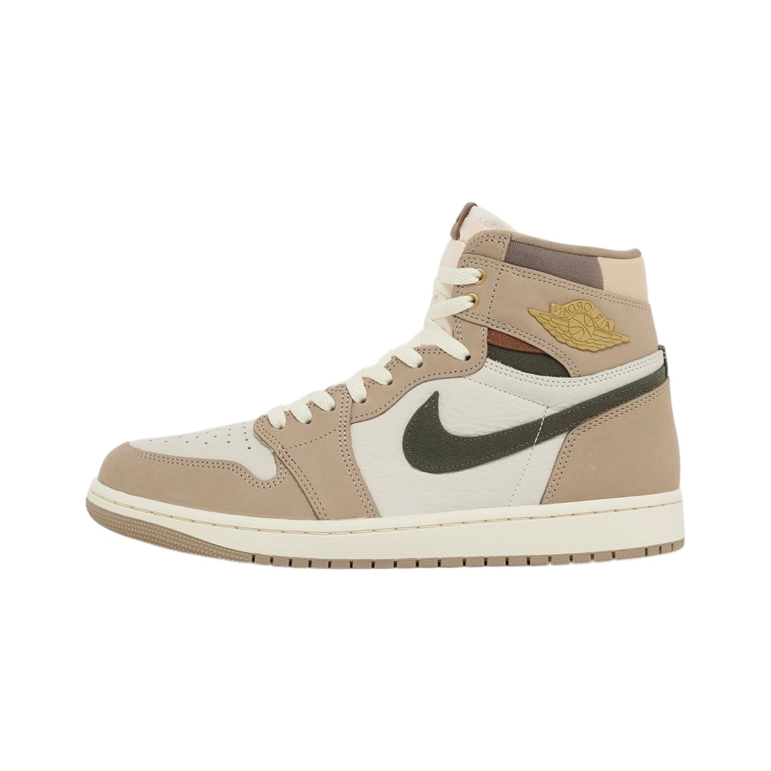 Air Jordan 1 Retro High OG Khaki Sneakers