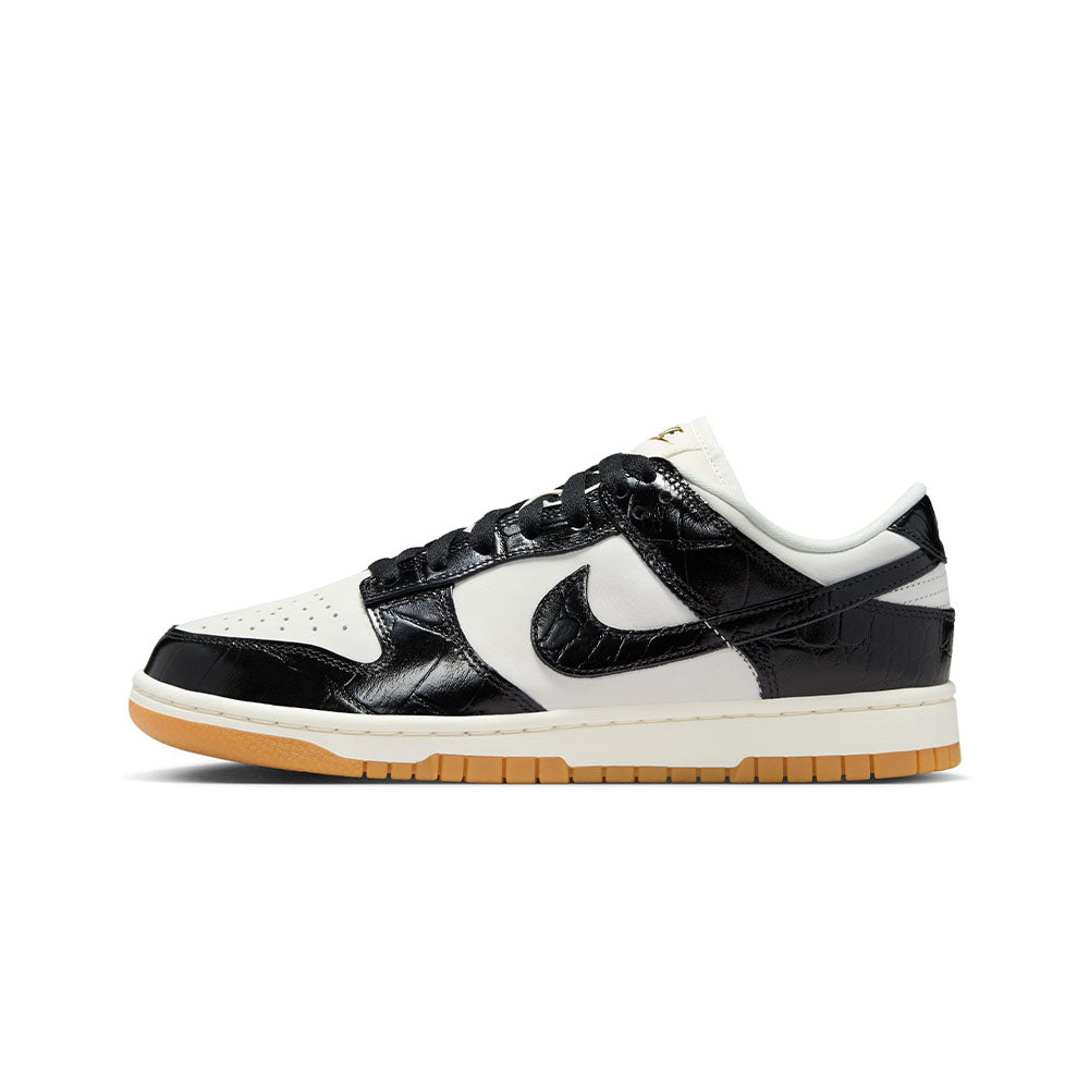 Nike Dunk Low LX Black Croc Phantom