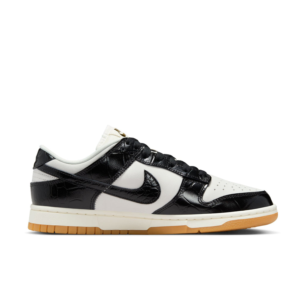Nike Dunk Low LX Black Croc Phantom