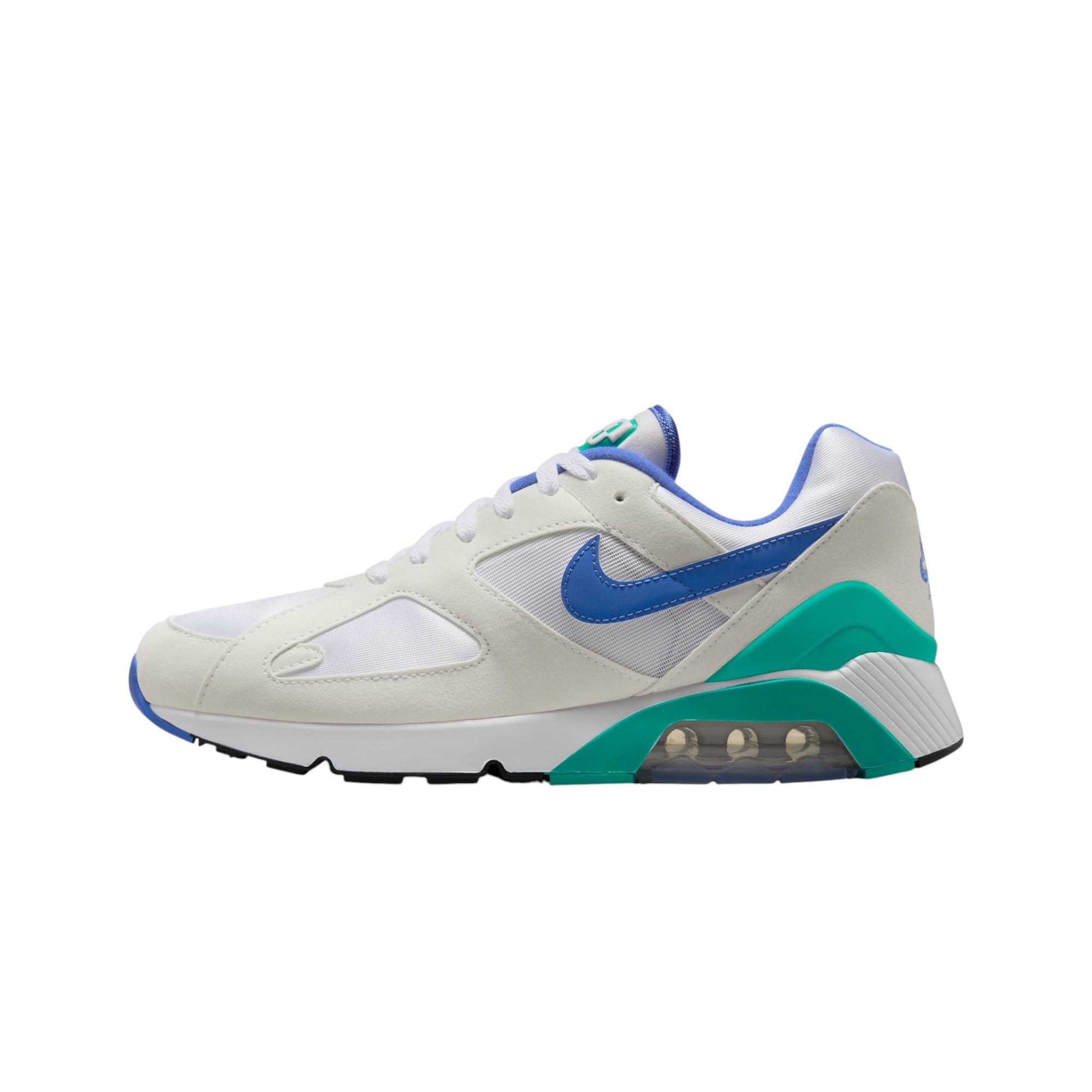 Air 180 White Medium Blue Clear Jade