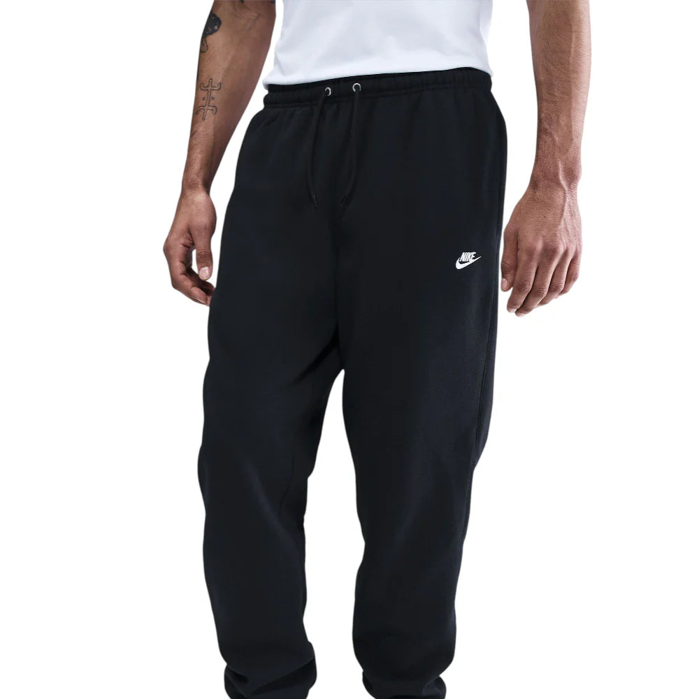 Club Cuffed Brushed Fleece Pants Black