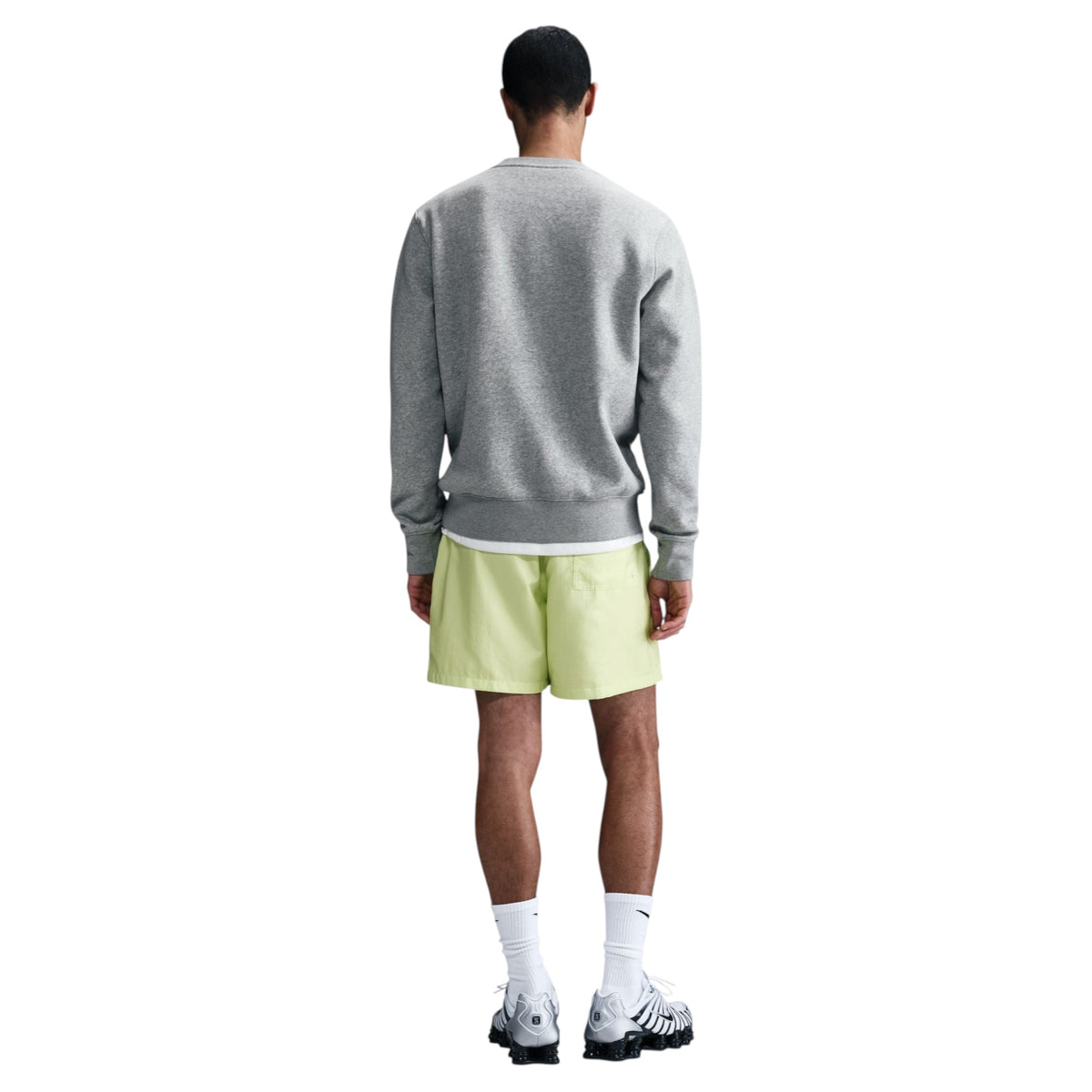 Club Fleece Crew Sweat Grey