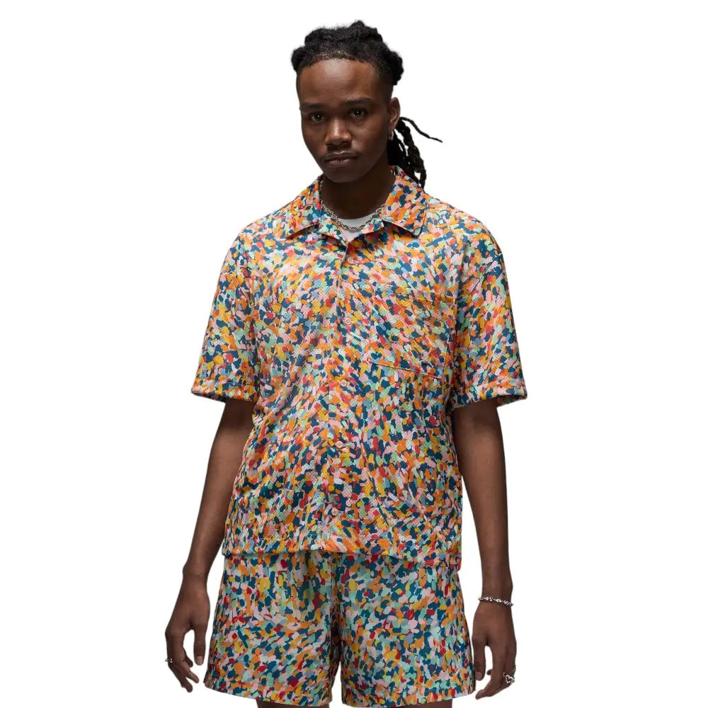 Essentials Poolside Allover Print Shirt